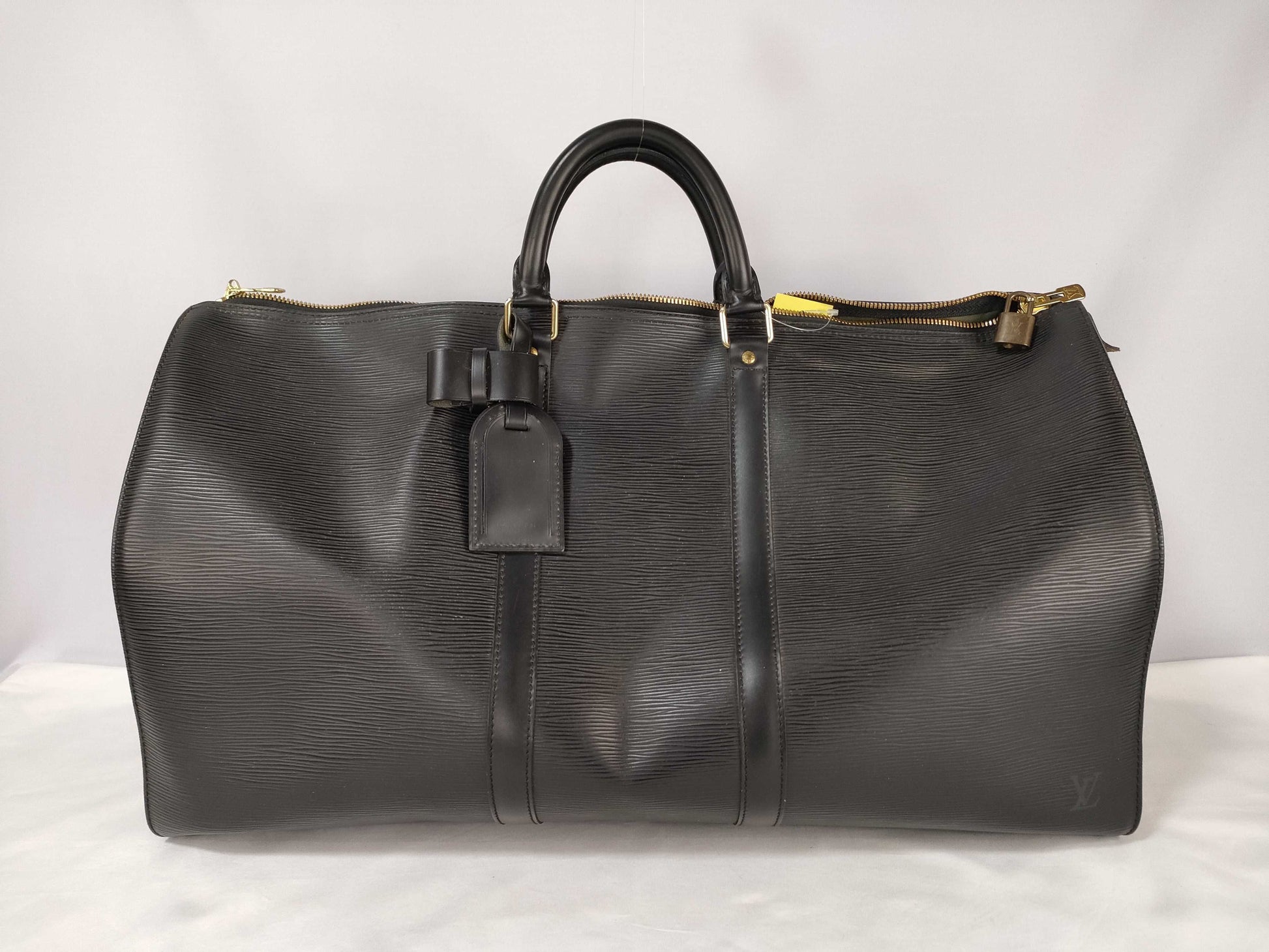 LOUIS VUITTON Epi Keepall Large Boston Bag