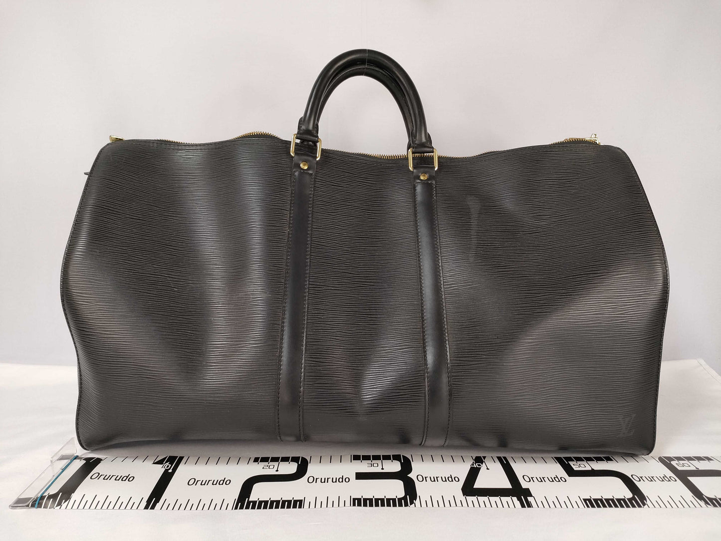 LOUIS VUITTON Epi Keepall Large Boston Bag