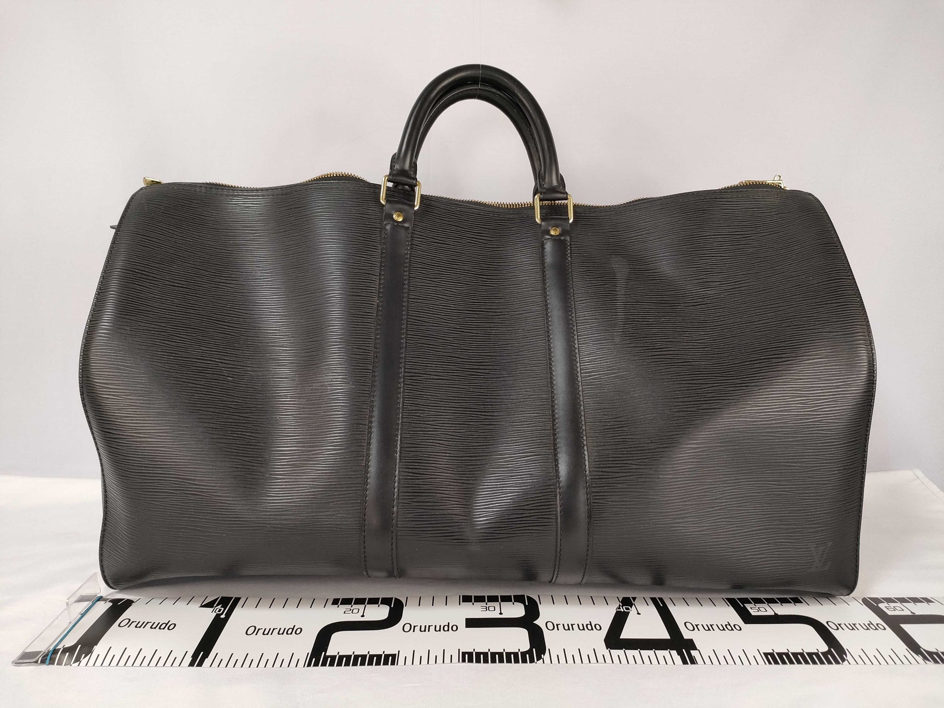 LOUIS VUITTON Epi Keepall Large Boston Bag