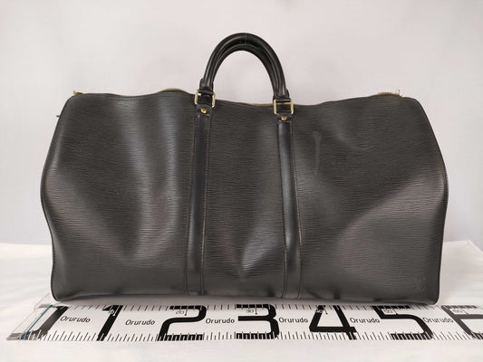 LOUIS VUITTON Epi Keepall Large Boston Bag