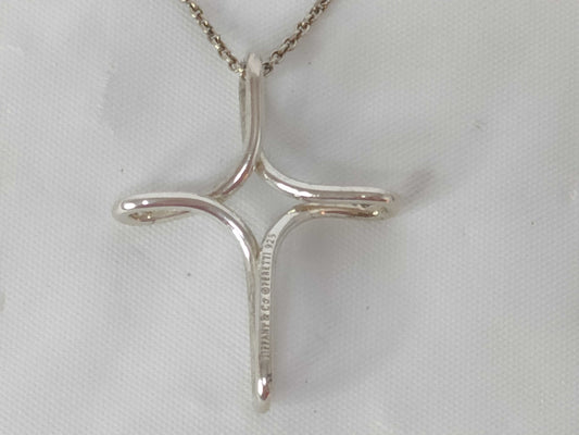 Tiffany & Co. Open Cross Necklace Necklace