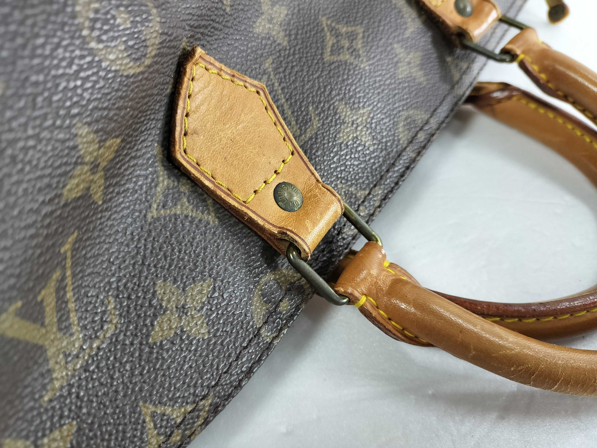 LOUIS VUITTON Monogram M41107 Speedy 35 Handbag