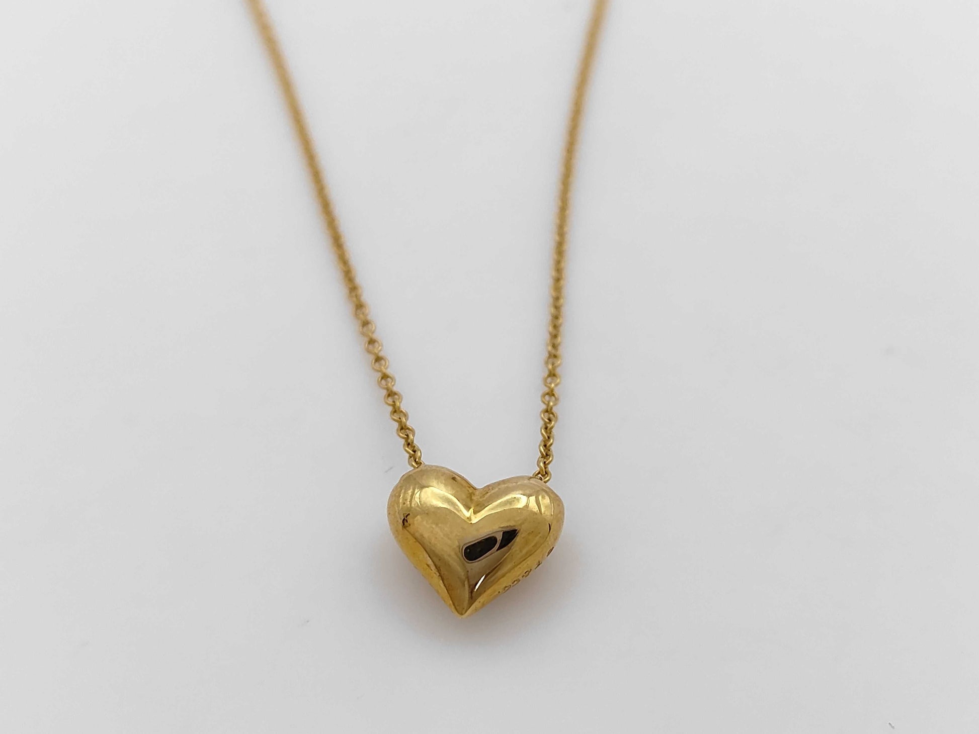 Tiffany & Co. Dots Diamond 750 3.9g Necklace