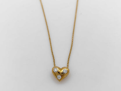 Tiffany & Co. Dots Diamond 750 3.9g Necklace