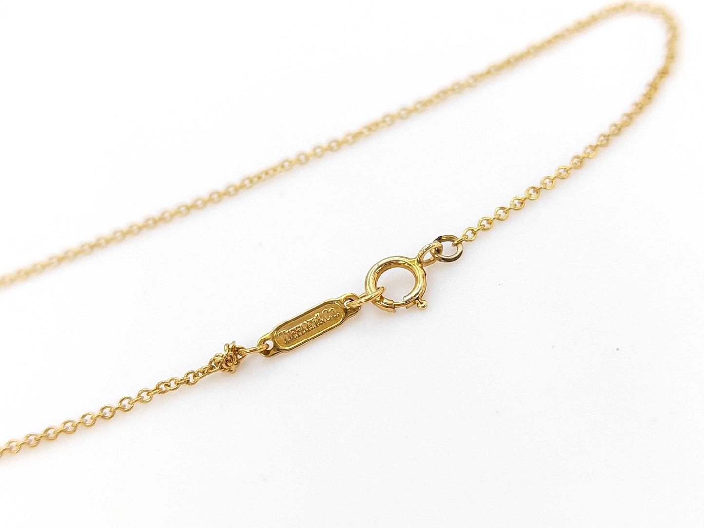 Tiffany & Co. Dots Diamond 750 3.9g Necklace