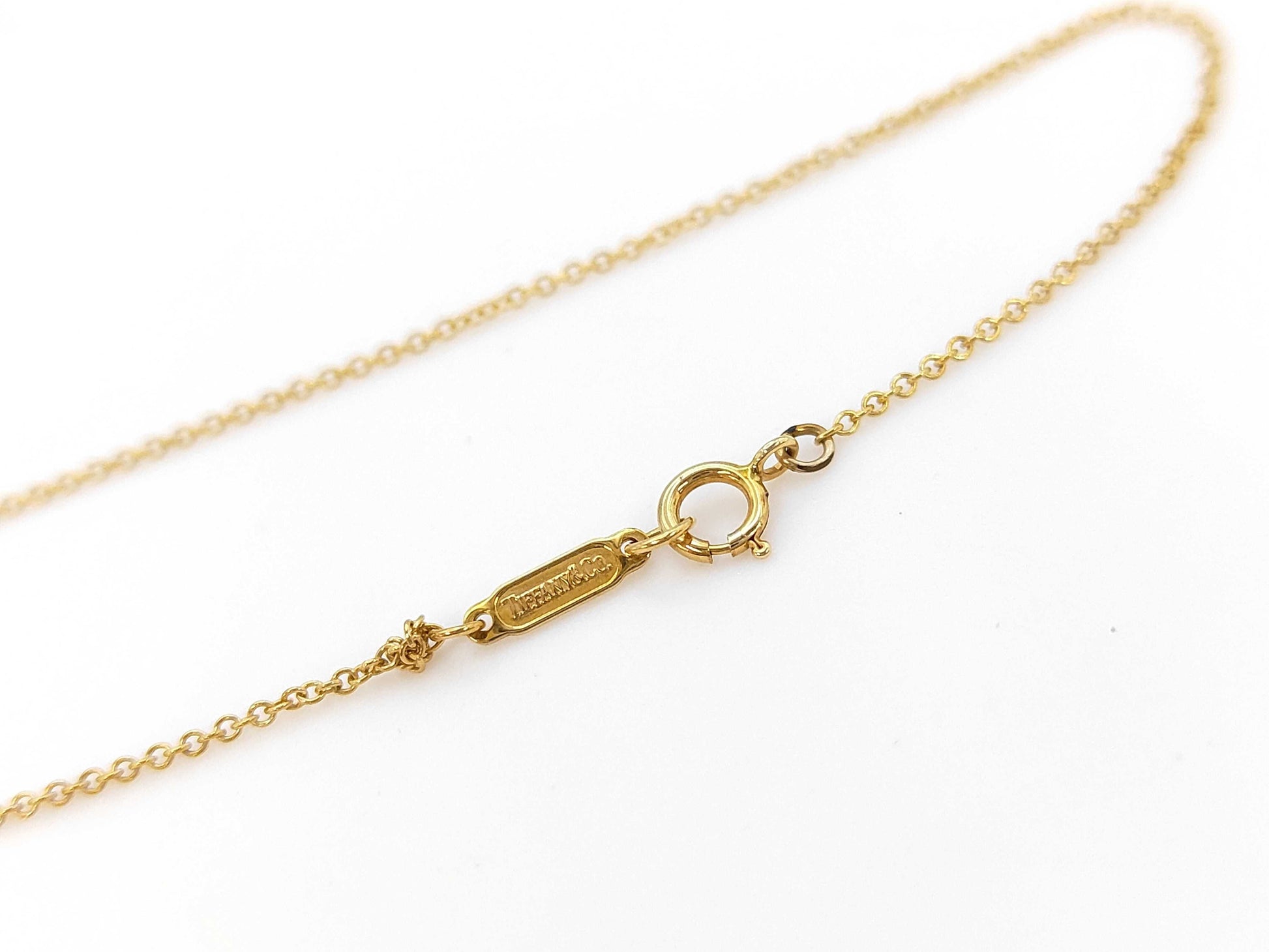 Tiffany & Co. Dots Diamond 750 3.9g Necklace