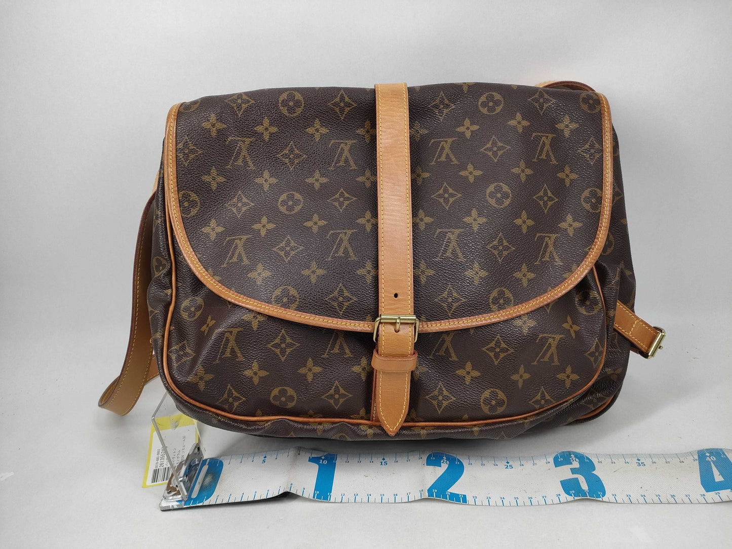 LOUIS VUITTON Monogram M42254 Saumur 35 Shoulder Bag