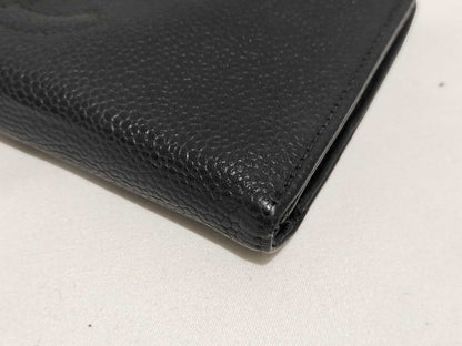 CHANEL Caviar Skin Long Wallet
