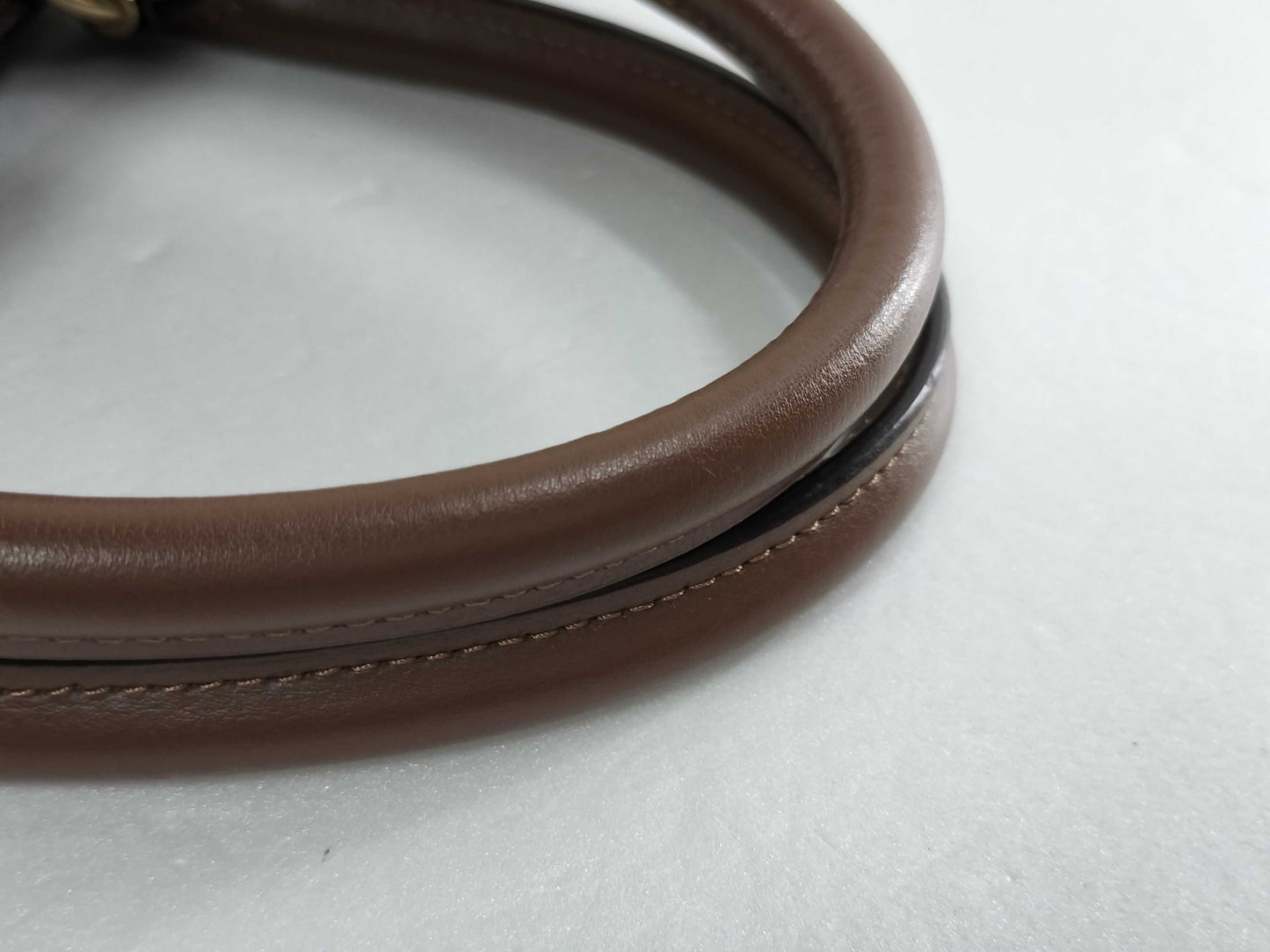 COACH Signature 2-way Hand/Shoulder PVC Brown Handbag