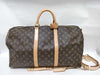 LOUIS VUITTON Monogram M41414 Keepall Bandouliere 55 Boston Bag