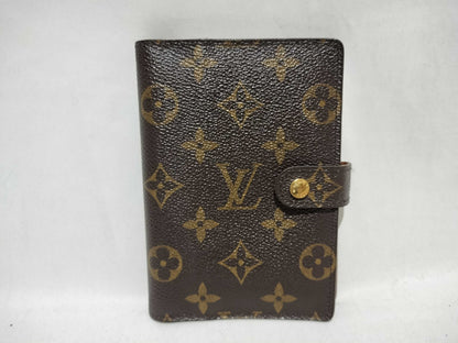 LOUIS VUITTON Monogram R20005 Agenda PM Notebook Cover