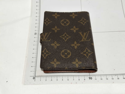 LOUIS VUITTON Monogram R20005 Agenda PM Notebook Cover