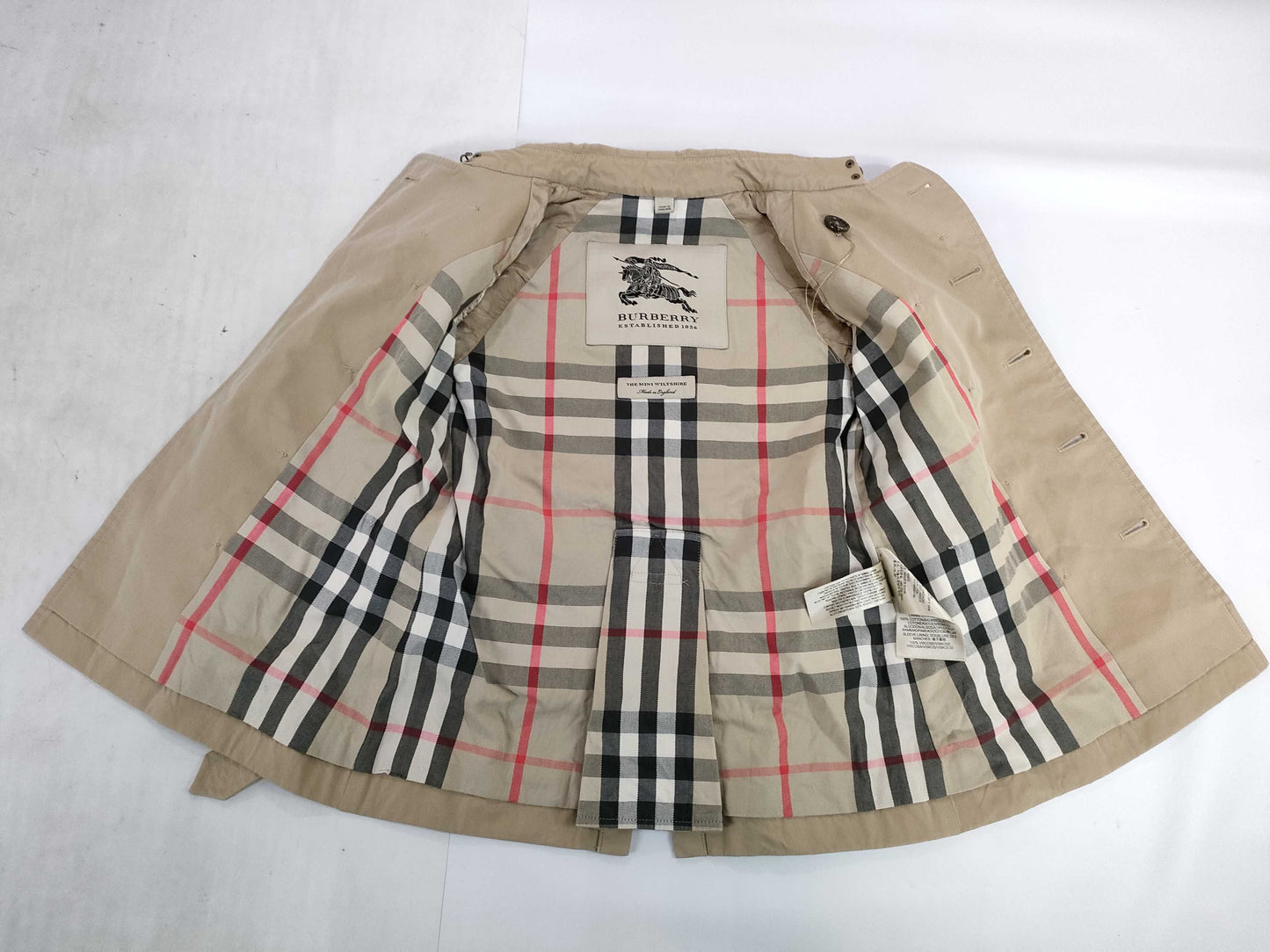 BURBERRY Kids Trench Coat