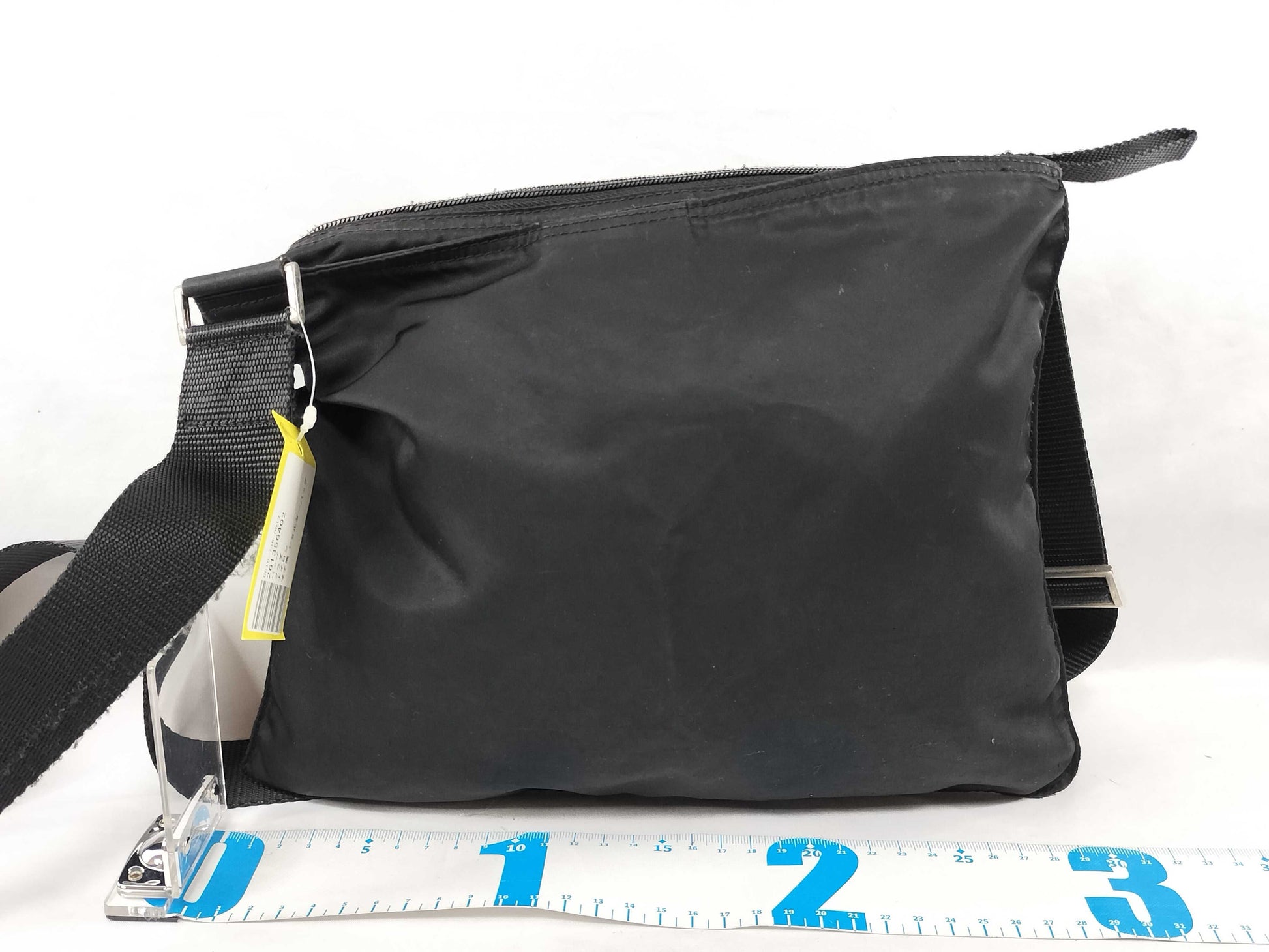 PRADA Nylon Shoulder Bag with No Gusset