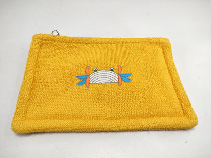 HERMES Flat Pouch Animaux Natte Pouch