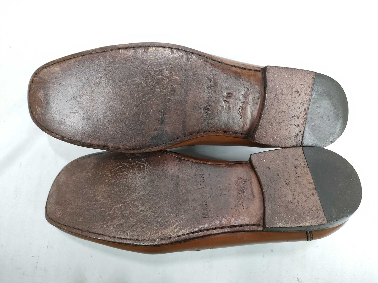 LOUIS VUITTON Damier Loafers