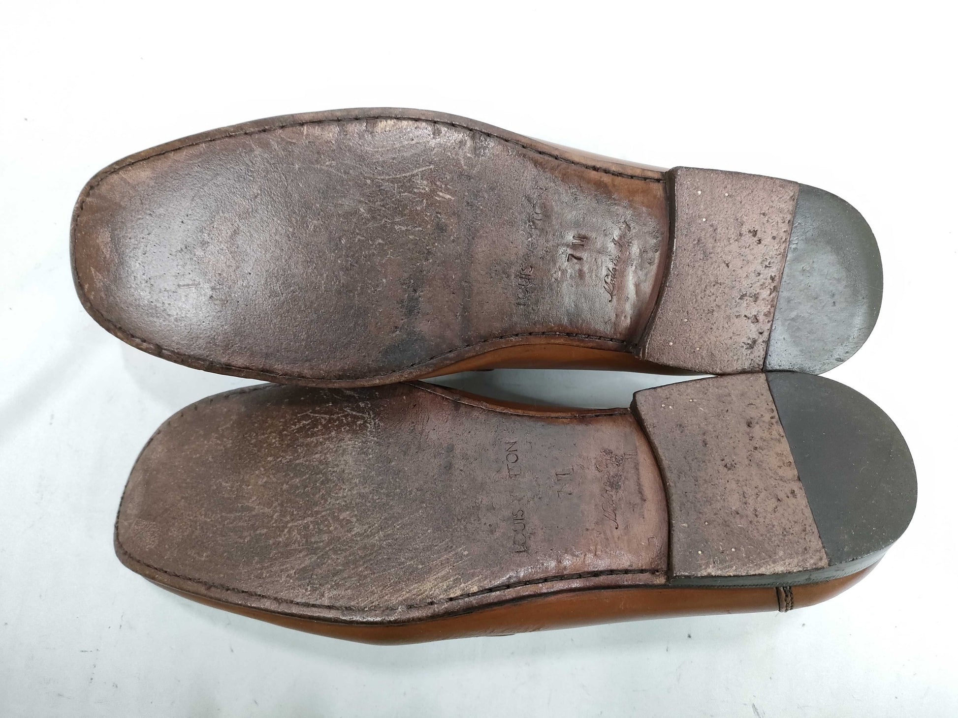 LOUIS VUITTON Damier Loafers