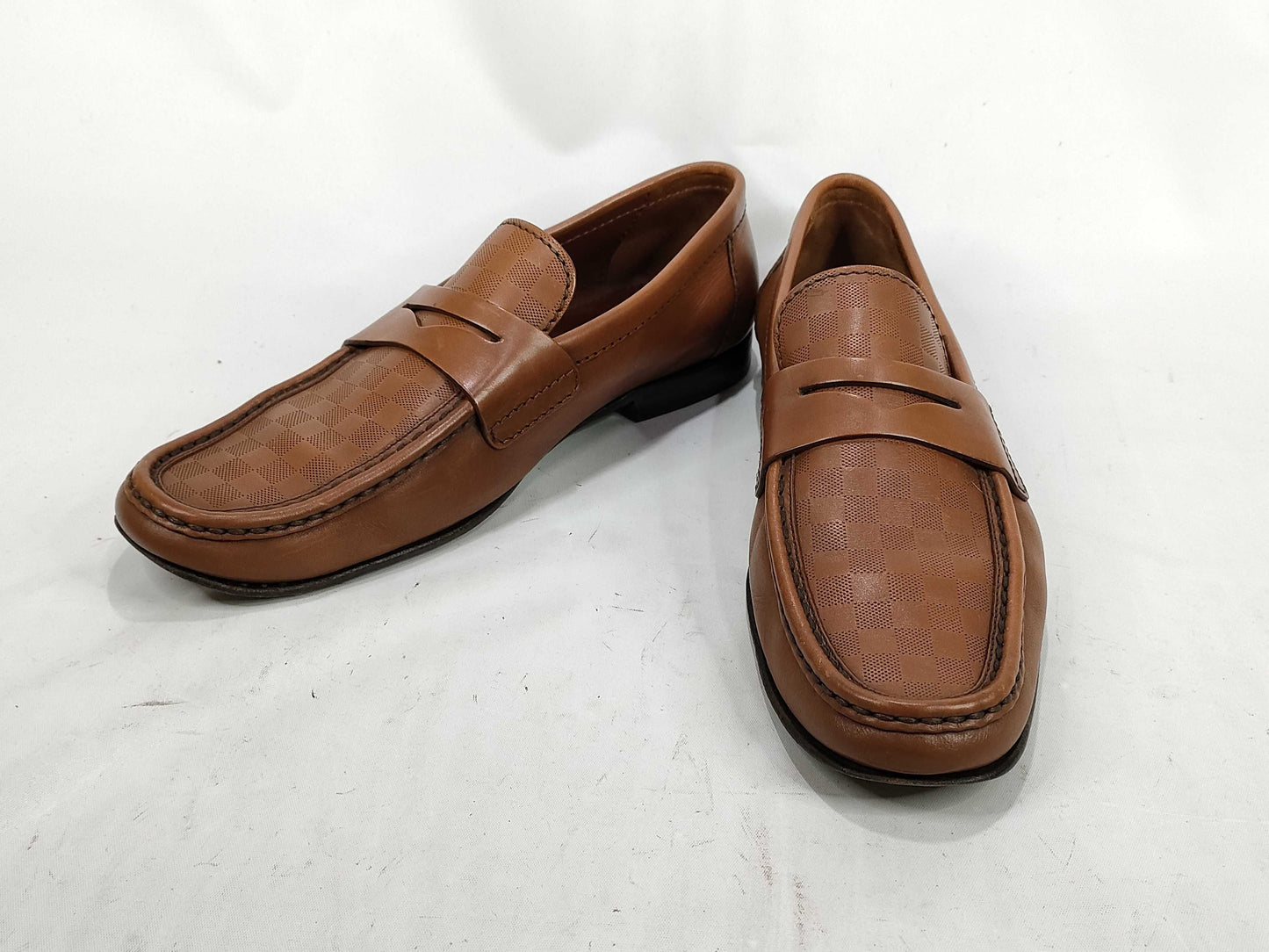 LOUIS VUITTON Damier Loafers