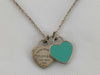 Tiffany & Co. Return to Double Heart Necklace, Ag 925 Necklace