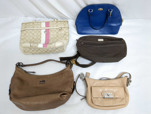 COACH Signature Shoulder Tote Bag 