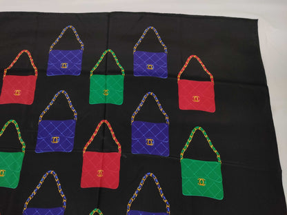 CHANEL Matelasse Matelasse Design Scarf