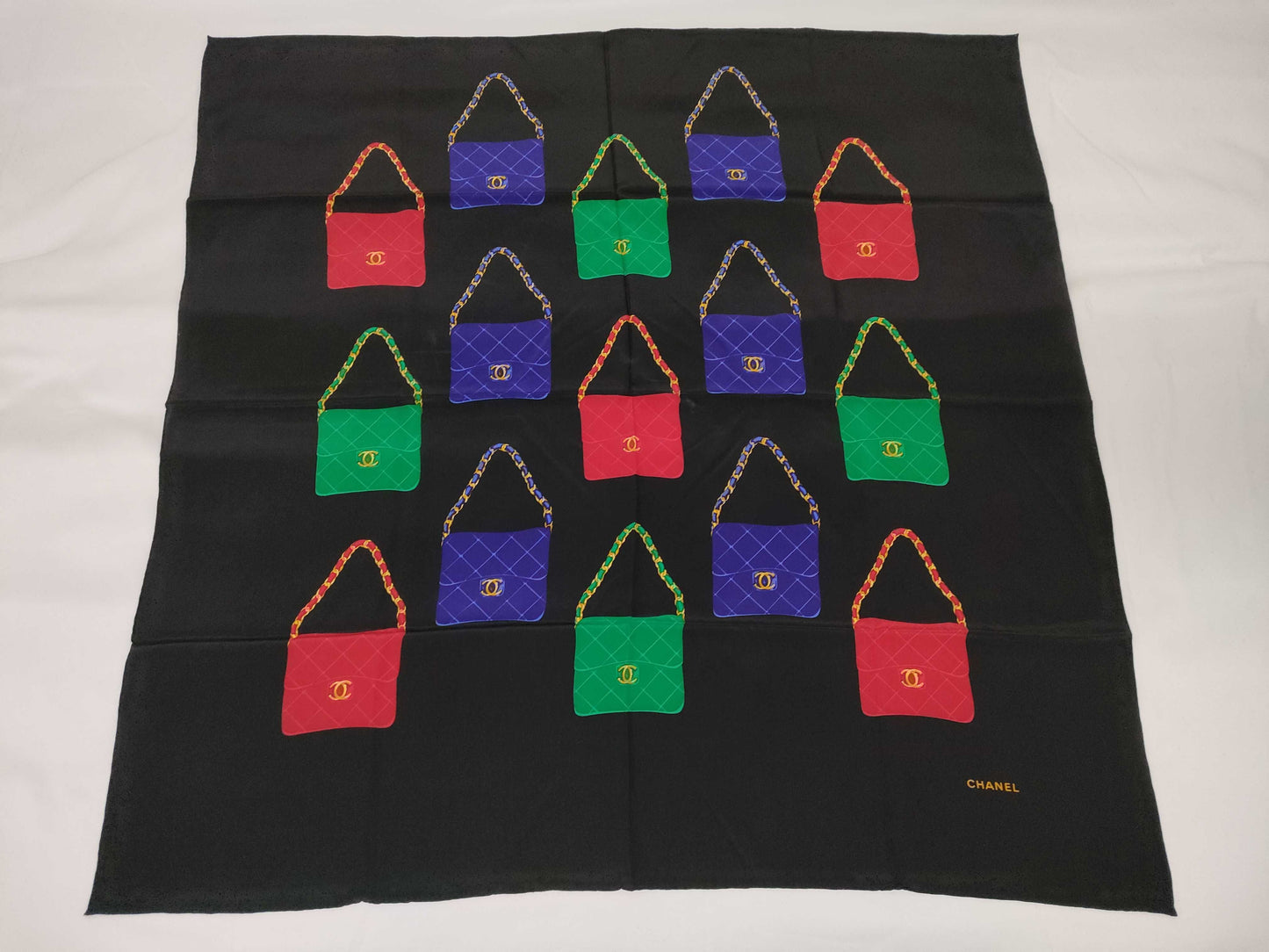 CHANEL Matelasse Matelasse Design Scarf