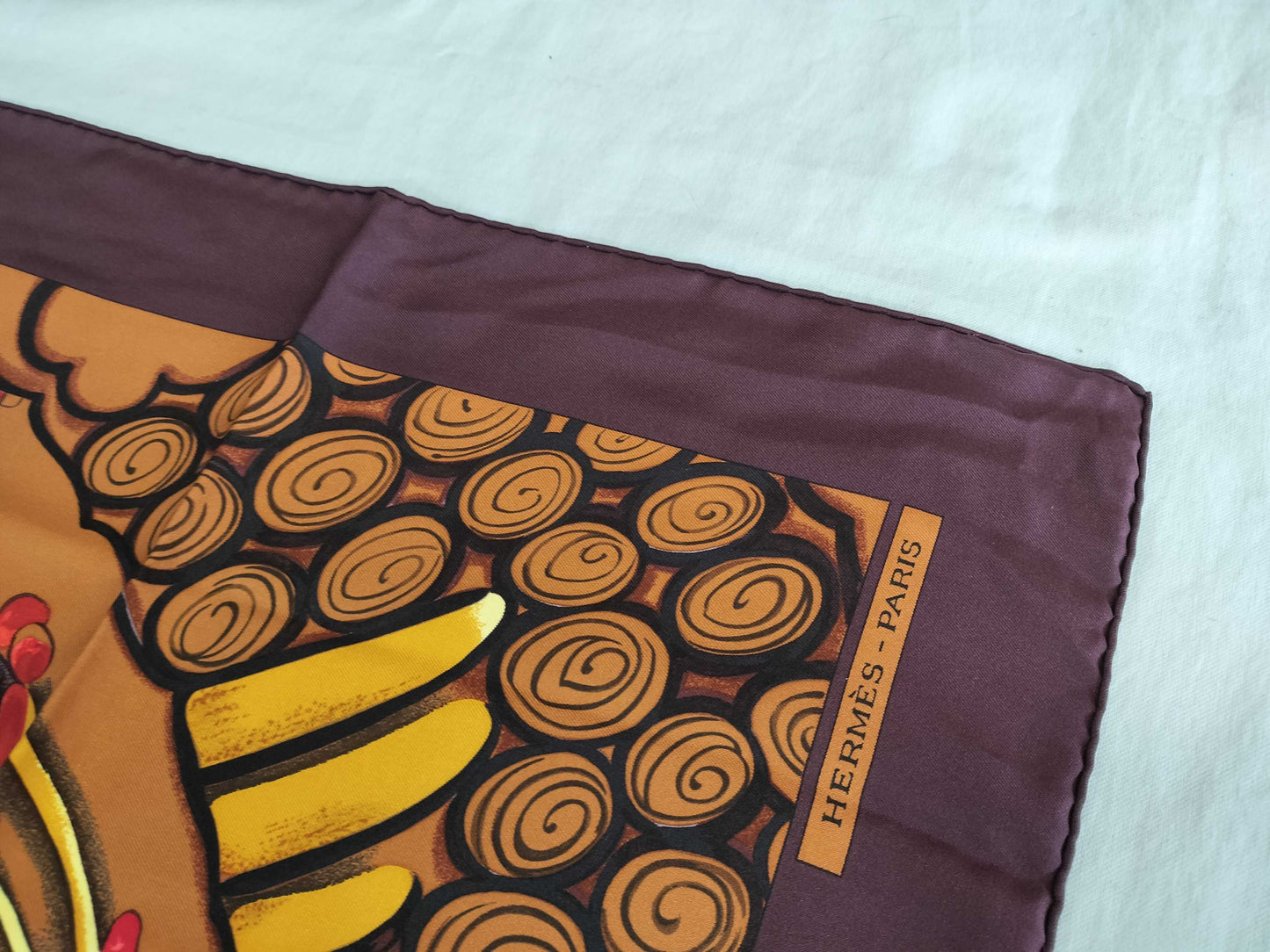 HERMES Carre Ceramique ottomane Scarf Scarf Scarf