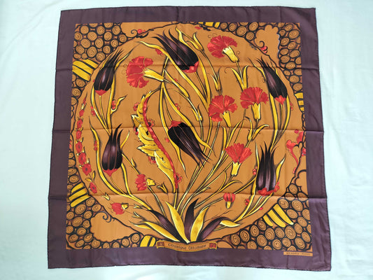 HERMES Carre Ceramique ottomane Scarf Scarf Scarf