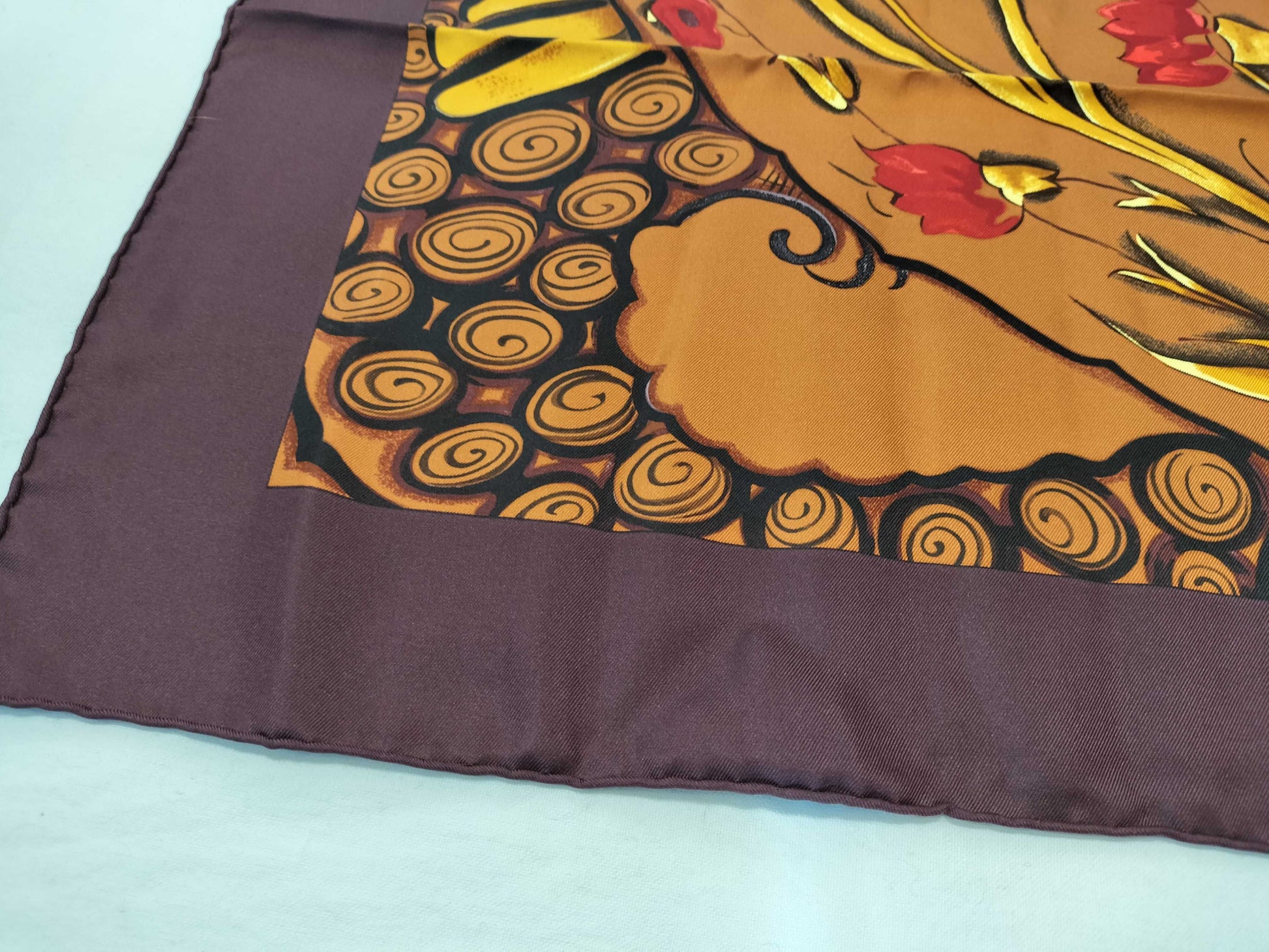 HERMES Carre Ceramique ottomane Scarf Scarf Scarf