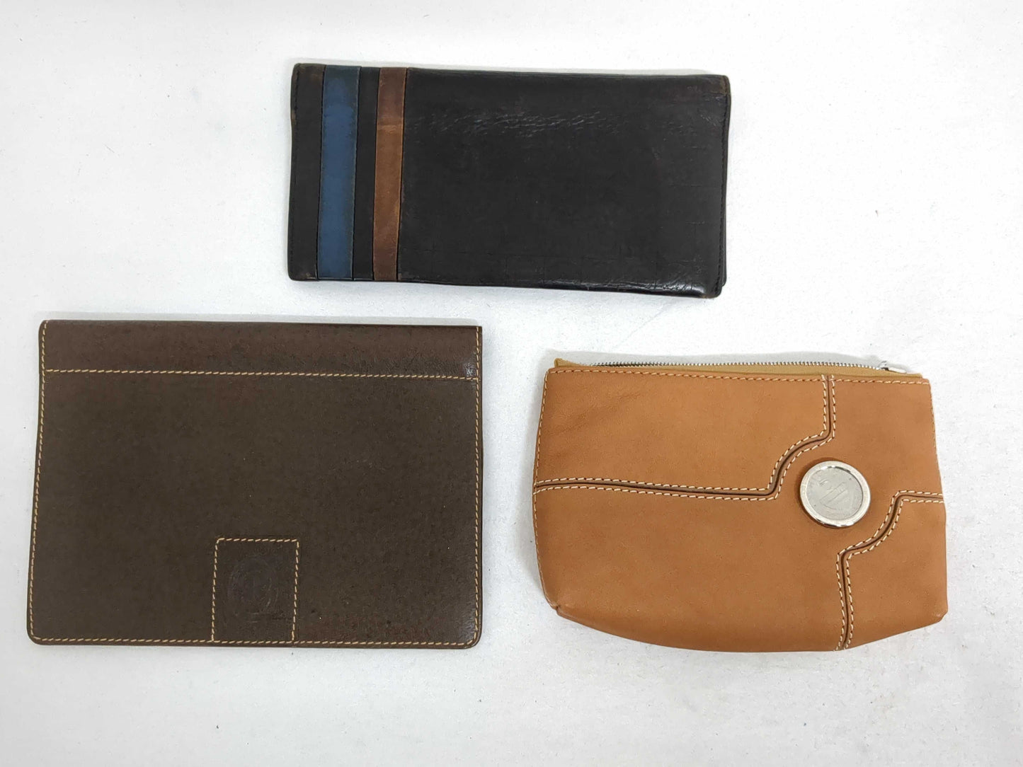 CELINE Gucci/Ferragamo *3 wallets, pouches