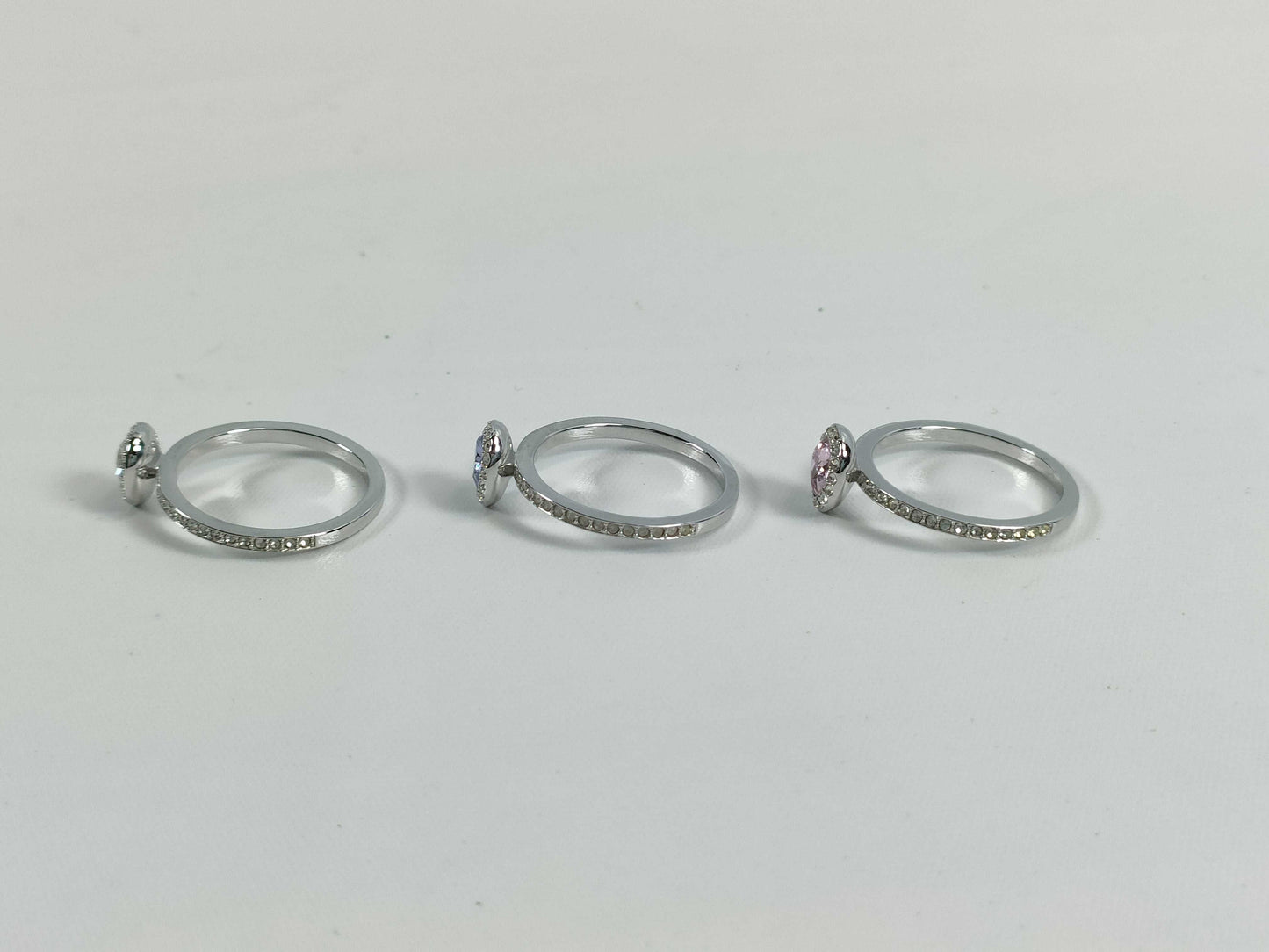 SWAROVSKI 3-piece ring set