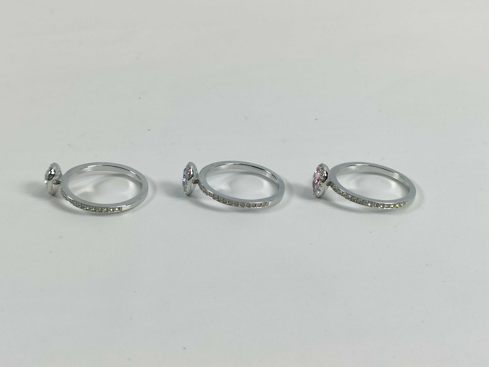 SWAROVSKI 3-piece ring set