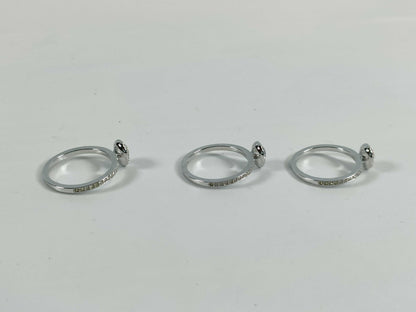 SWAROVSKI 3-piece ring set