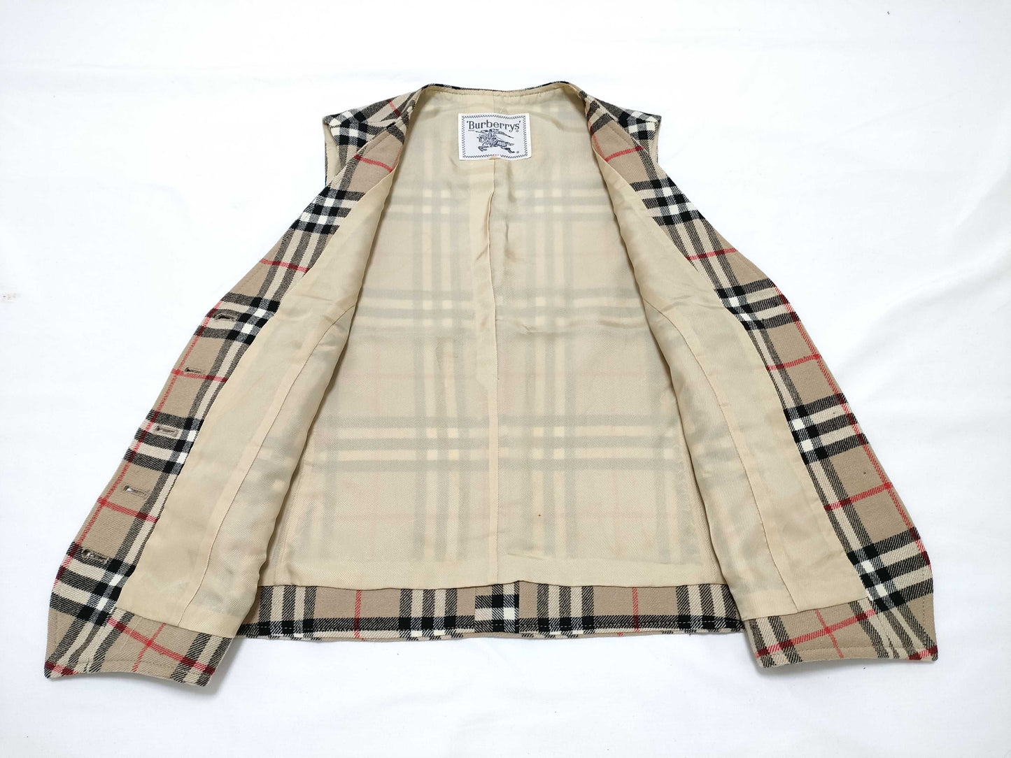 BURBERRY Check Vest