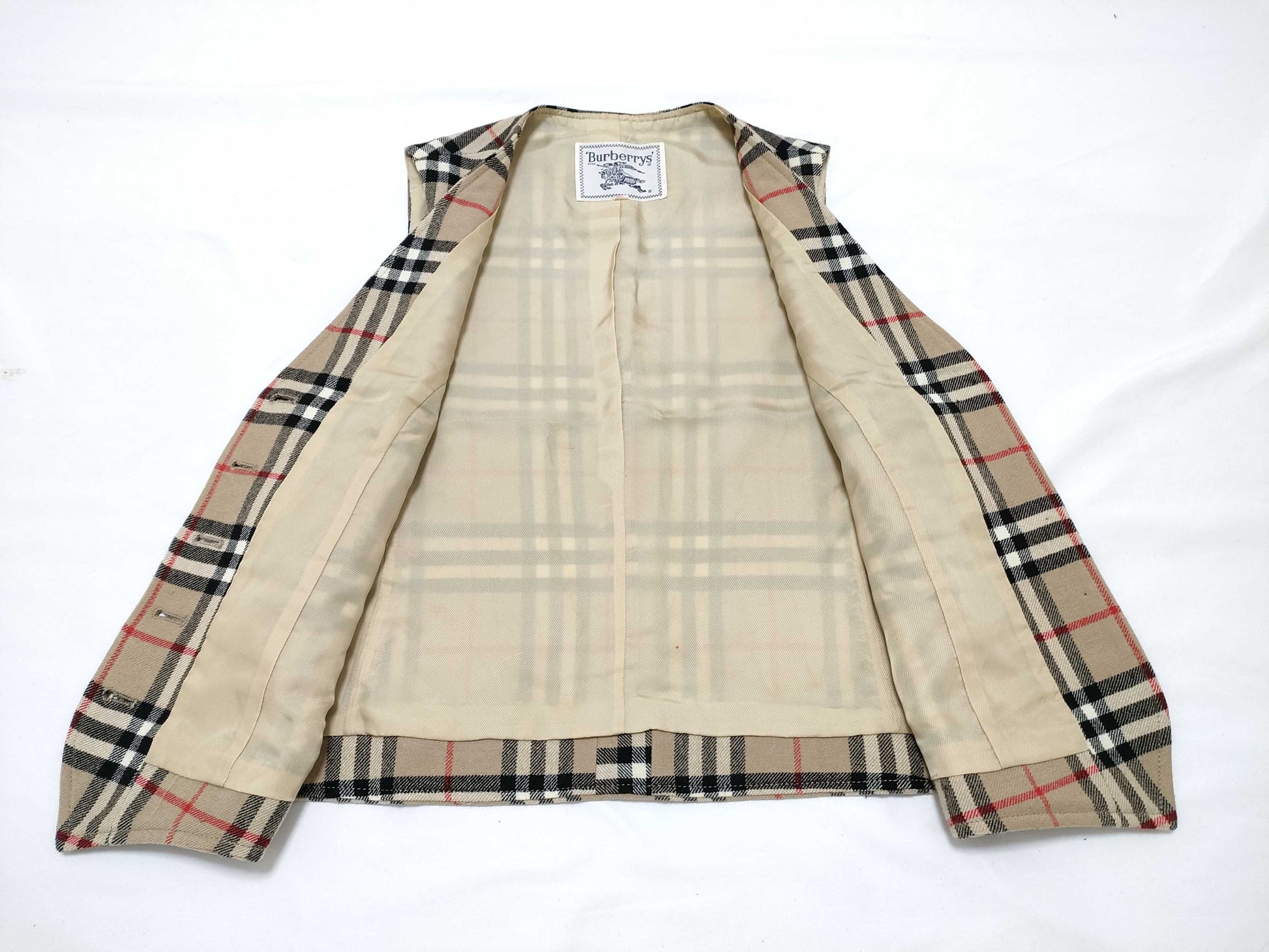 BURBERRY Check Vest