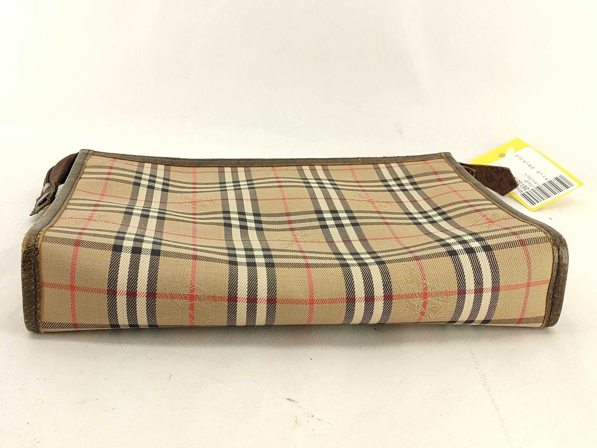 BURBERRY Check Clutch Bag Clutch Bag