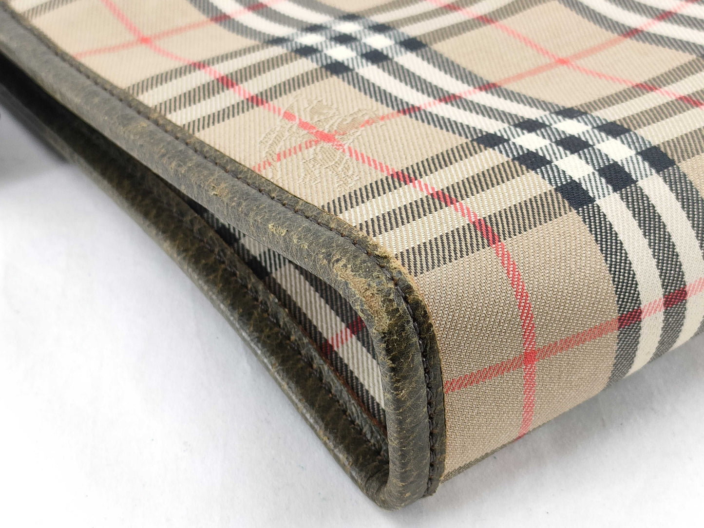 BURBERRY Check Clutch Bag Clutch Bag