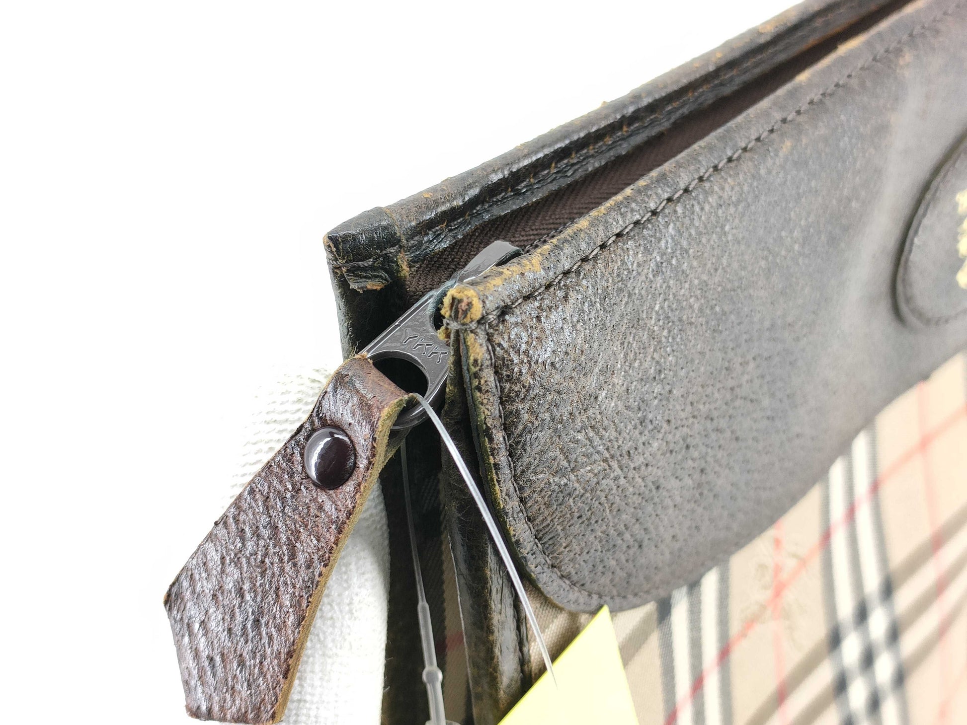 BURBERRY Check Clutch Bag Clutch Bag