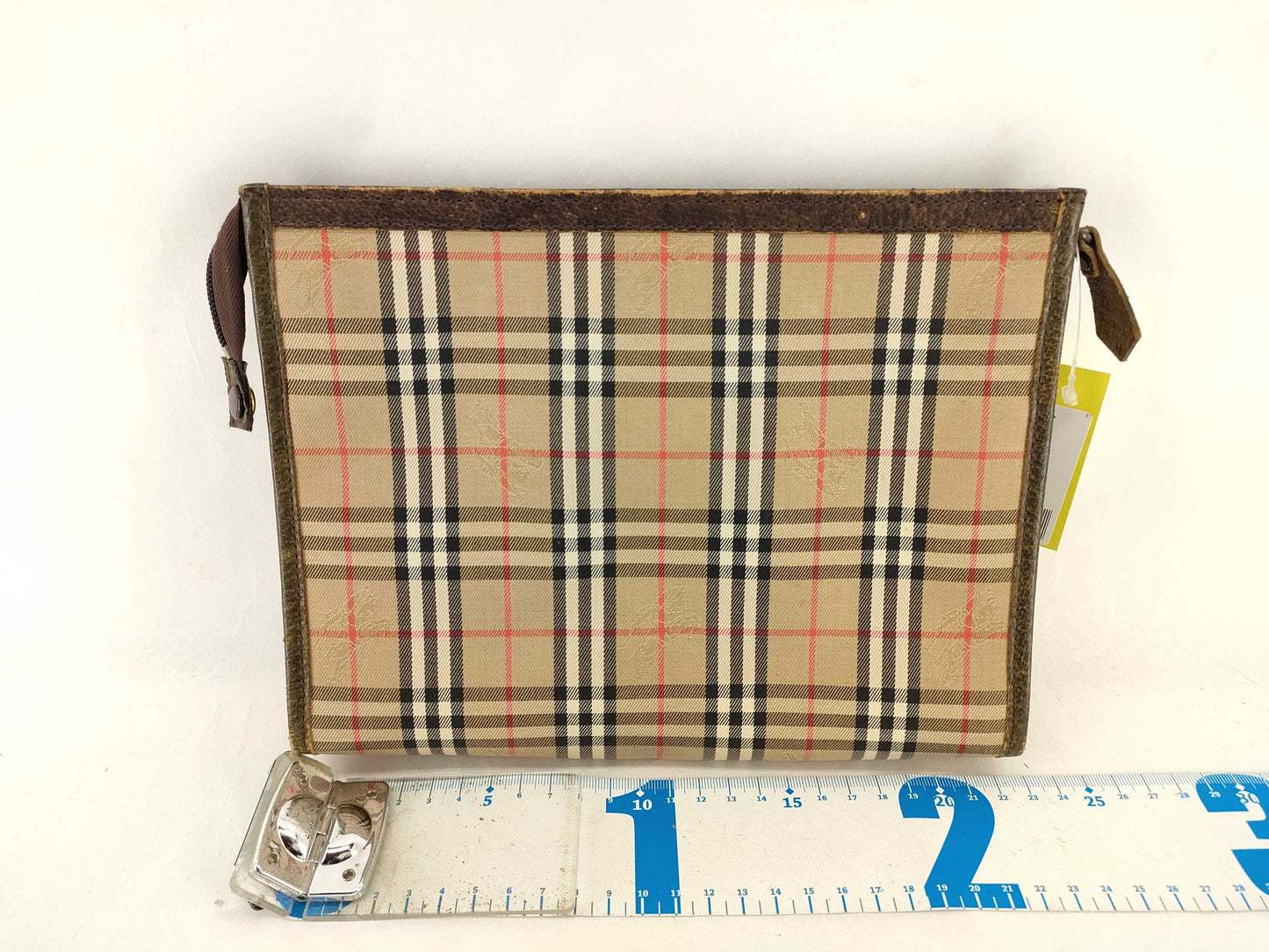 BURBERRY Check Clutch Bag Clutch Bag
