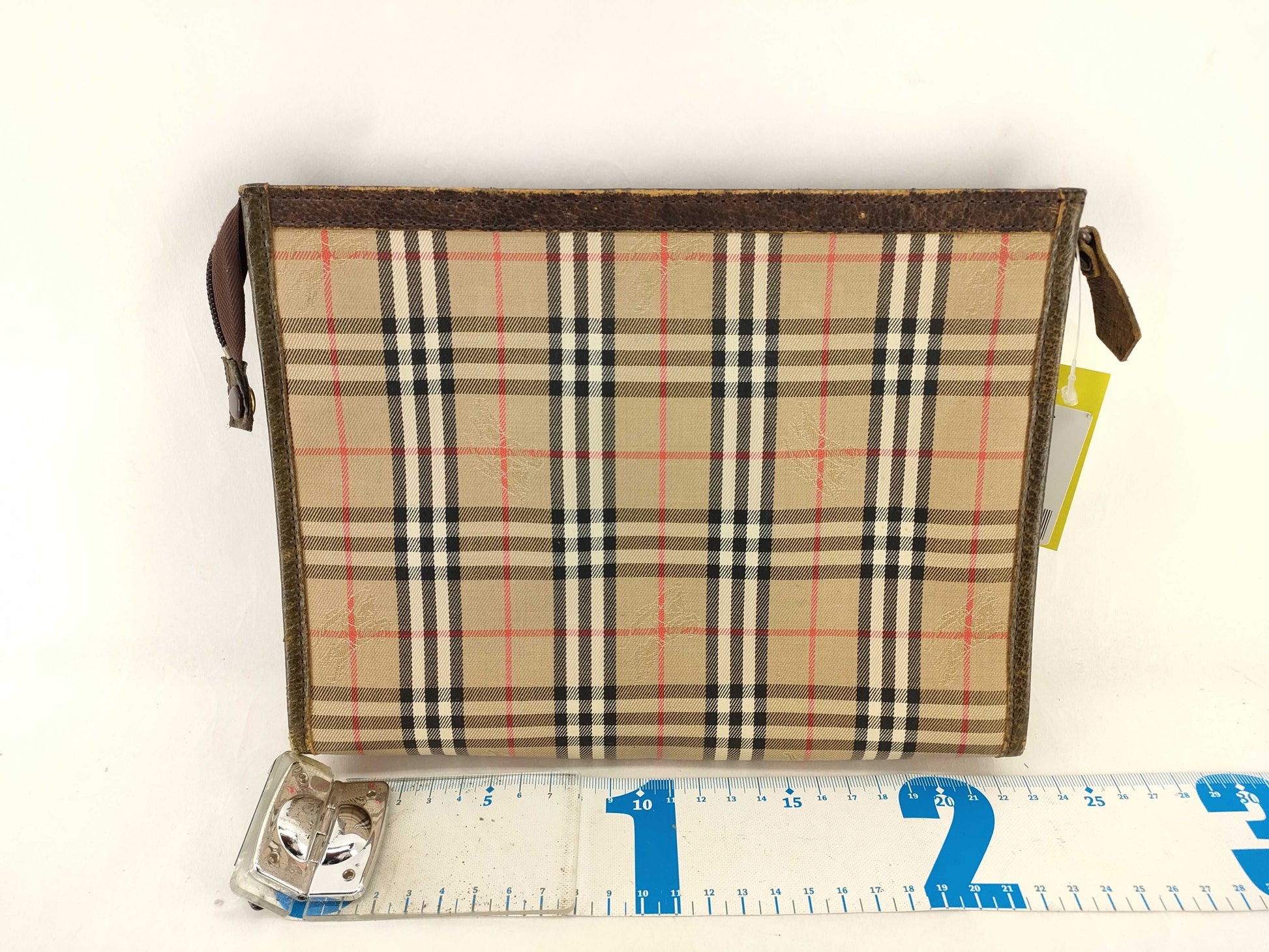 BURBERRY Check Clutch Bag Clutch Bag