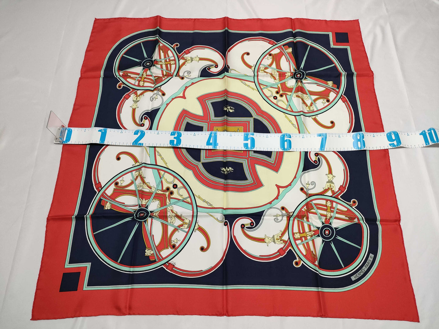 HERMES WASHINGTON S CARRIAGE George Washington Scarf