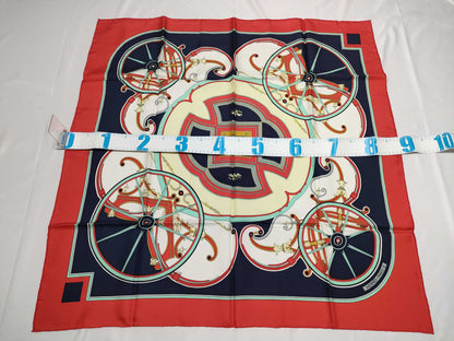 HERMES WASHINGTON S CARRIAGE George Washington Scarf