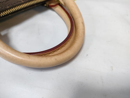 LOUIS VUITTON Monogram Spi Boston Bag