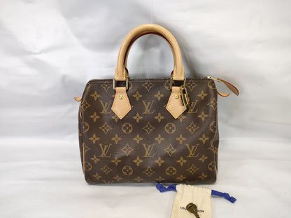LOUIS VUITTON Monogram Spi Boston Bag