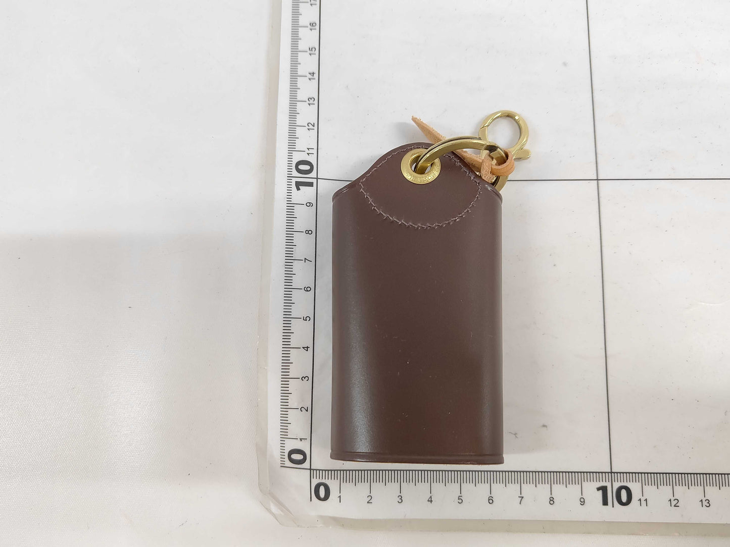 IL BISONTE Leather Key Case Key Case/Key Holder