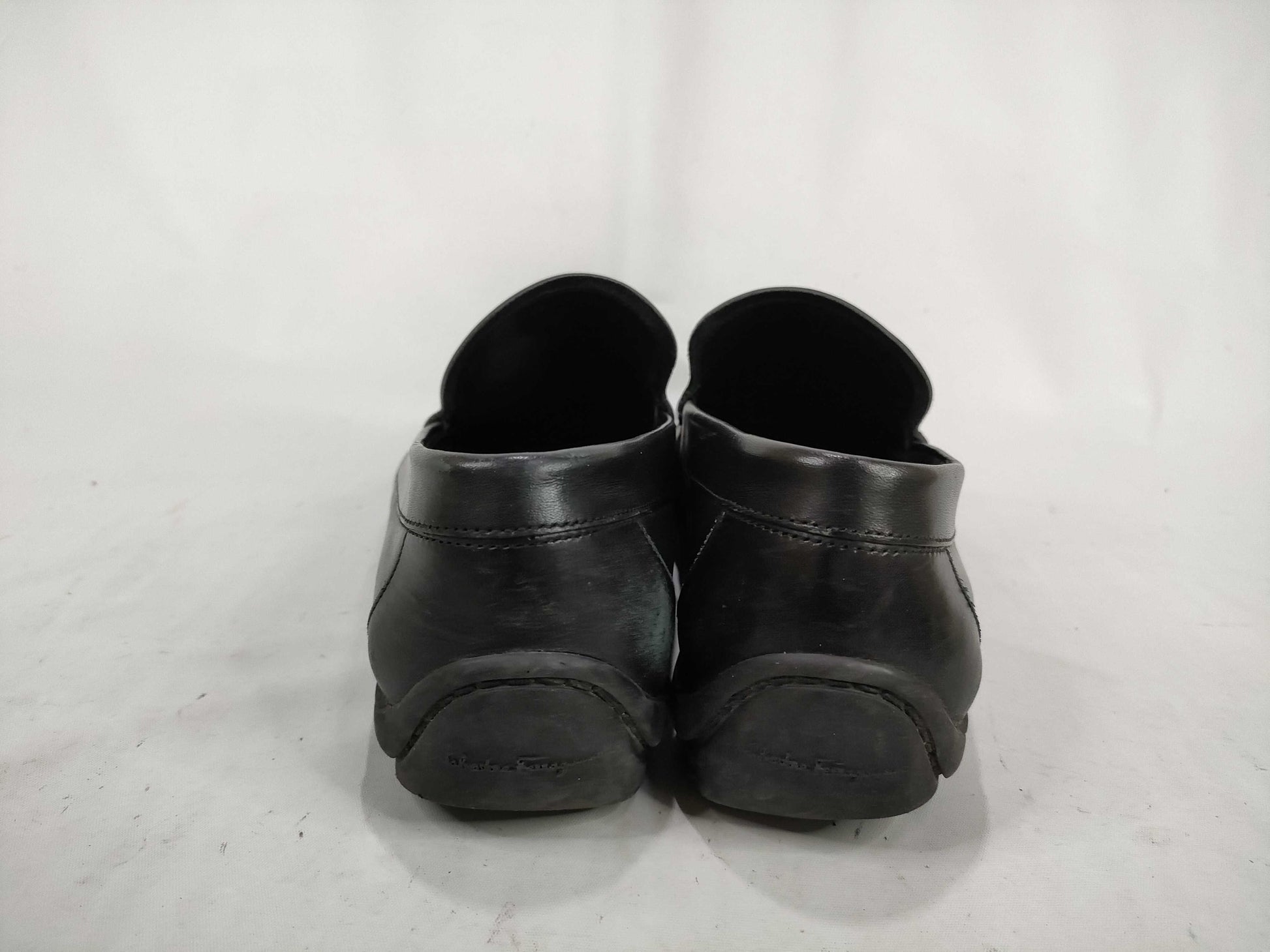 Salvatore Ferragamo Gancini Black Business Shoes