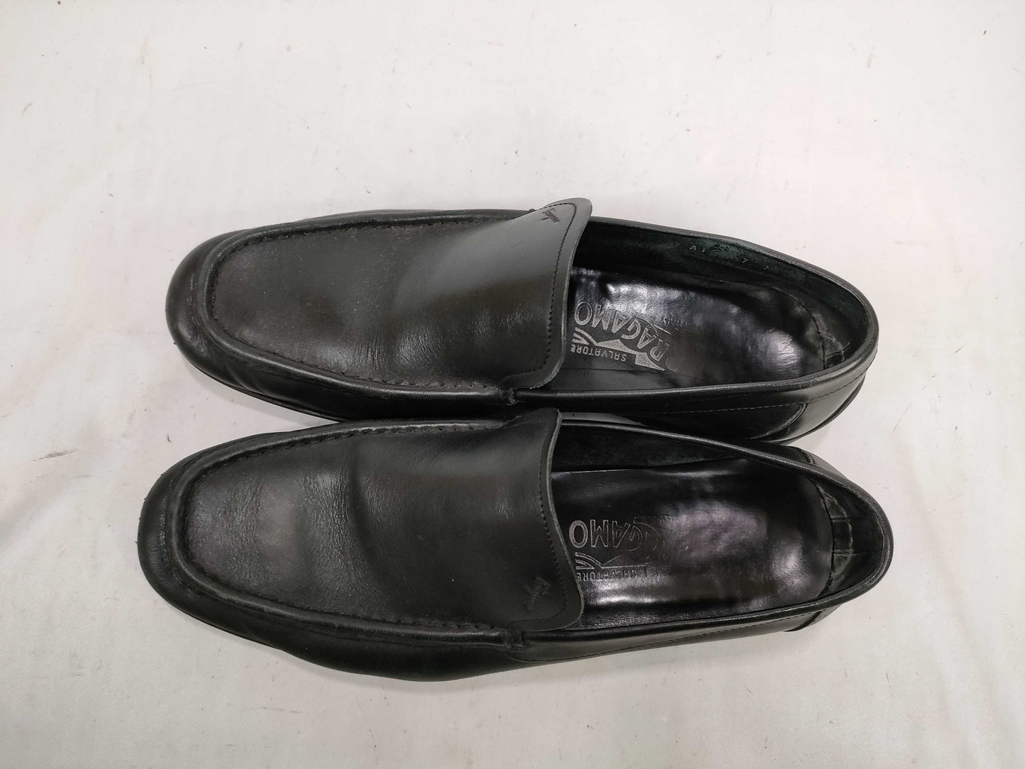 Salvatore Ferragamo Gancini Black Business Shoes