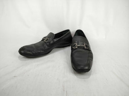 Salvatore Ferragamo Gancini Black Business Shoes