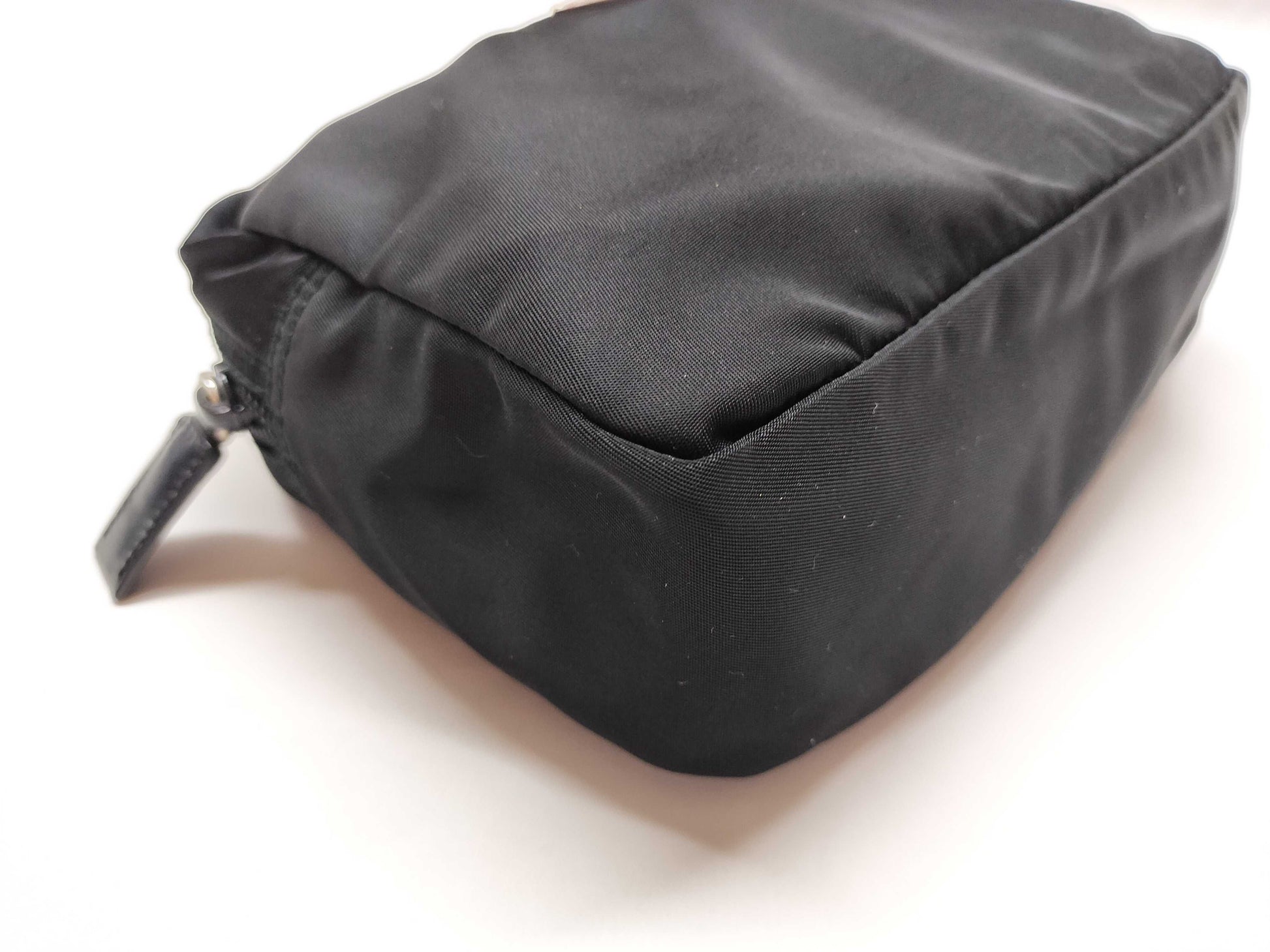 PRADA Nylon Black Pouch Pouch