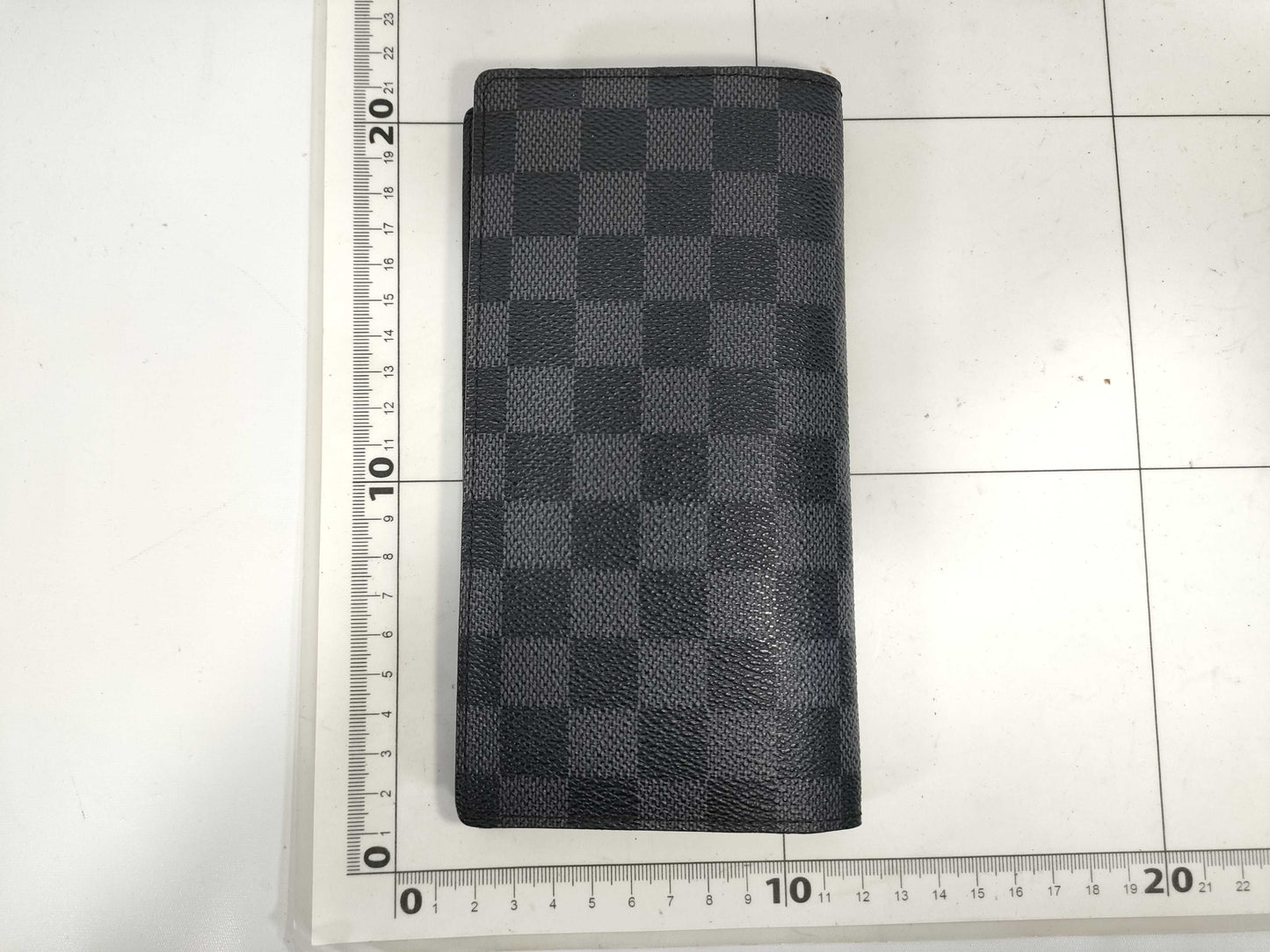 LOUIS VUITTON Damier Graphite N62665 Portefeuille Brazza Wallet